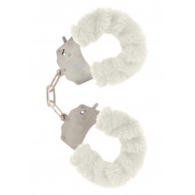 manette Furry Fun Cuffs white
