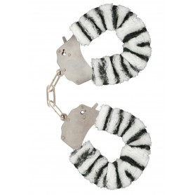 handcuffs Furry Fun Cuffs zebra