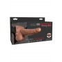 Strap on 6inch Hollow Recharge Strap On Vibrator