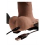 Strap on 6inch Hollow Recharge Strap On Vibrator