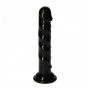 Black realistic dildo with Italian Cock suction cup 5.5'' Black