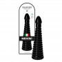 Plug anale dildo Italian Cock 10'' Nero