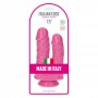 Fallo doppio dildo Italian Cock 7.5'' Rosa pink