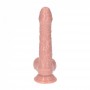 Realistic foul Italian Cock 6'' Flesh with suction cup