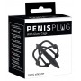 Penis Plug Dilator Plug with Glans Cage