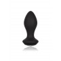 plug in silicone Vibrating Crystal Probe black