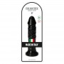 Fallo nero realistico Italian Cock 8'' Nero black