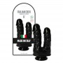 Do it double dildo black Italian Cock 6'' Black