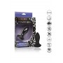 vibrating plug Petite Crystal Probe black