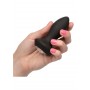 vibrating plug Petite Crystal Probe black