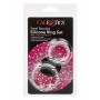 Phallic Rings Set Steel Beaded Silicone Ring Set