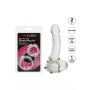 Phallic Rings Set Steel Beaded Silicone Ring Set