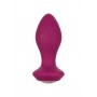 Vibratore anale plug in silicone Vibrating Crystal Probe red