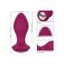 Vibratore anale plug in silicone Vibrating Crystal Probe red