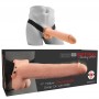 Make it wearable maxi vibrating strap on penis fake large rechargeable dildo