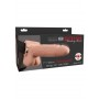 Make it Vibrant Strap On Penis Realistic Wearable with Rechargeable Testicles