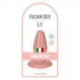 plug anale a piramide stimolatore con ventosa morbido sexy toys ano uomo donna
