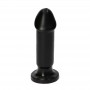 Small Dildo Black Fake Penis Mini Anal Vaginal Stimulator with Black Suction Cup