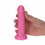 Small Dildo Realistic Pink Phallus with Suction Cup Real Fake Penis Sexy Toys Pink