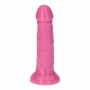 Small Dildo Realistic Pink Phallus with Suction Cup Real Fake Penis Sexy Toys Pink