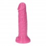 Small Dildo Realistic Pink Phallus with Suction Cup Real Fake Penis Sexy Toys Pink