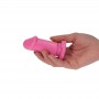Small pink phallus with mini vaginal anal dildo suction cup for men and women pink