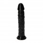 Realistic Black Dildo with Anal Vaginal Suction Cup for Men and Women Black