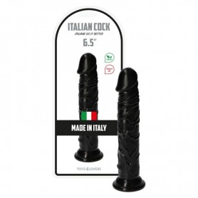 Realistic Black Dildo with Anal Vaginal Suction Cup for Men and Women Black