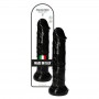 Realistic Dildo with Black Suction Cup Fake Penis Soft Maxi Big Phallus Black