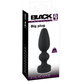 big plug in silicone morbido nero anale per uomo e donna sexy toys anal black