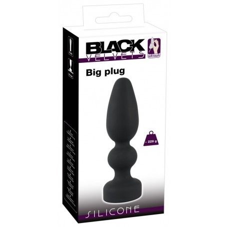 Big Plug Silicone Soft Black Anal for Men and Women Sexy Toys Anal Black