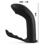 Dildo Plug Anal Silicone Black Stimulator Double Prostate and Anal Black Man