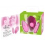 Pink Silicone Vaginal Vibrator with Remote Control Soft Vibrating Dildo Pink