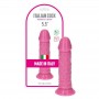 Do it with suction cup Dildo rino pink