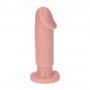 dildo piccolo con ventosa fallo realistico morbido impermeabile vaginale anale