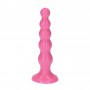 dildo a sfere plug anale rosa dilatatore stimolatore ano con ventosa anal pink