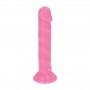 Realistic Pink Anal Vaginal Dildo with Waterproof Suction Cup for Men and Women