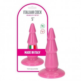 plug penetrazione anale rosa con ventosa stimolazione uomo donna anal pink