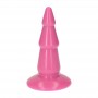 Plug pink anal penetration with suction cup stimulation man woman anal pink