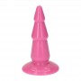 Plug pink anal penetration with suction cup stimulation man woman anal pink