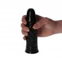 Dildo Black Realistic Phallus with Suction Cup Penis Fake Black Waterproof Woman Man