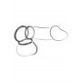 Phallic Rings Kit 3pcs Silicone 3-Ring STAMINA Set