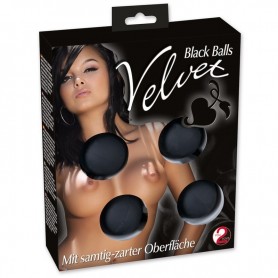 Vaginal balls Velvex Black Balls