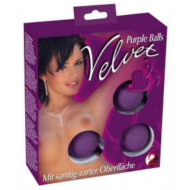 Palline Vaginali You2Toys Velvet Balls purple