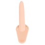 Vibrator strap on vibrating soft touch