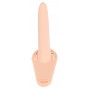 Vibrator strap on vibrating soft touch