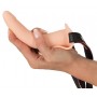 vibratore strap on vibrating soft touch