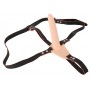 Vibrator strap on vibrating soft touch