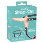 Vibrator strap on vibrating soft touch