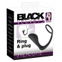 Plug Black Velvet Ring
